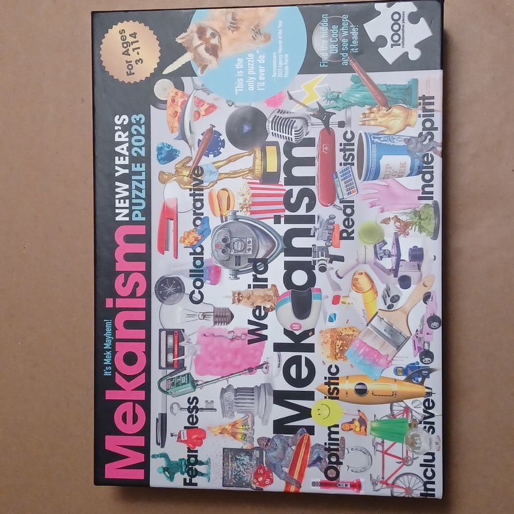 🧩Mechanism New Years 1000 piece puzzle